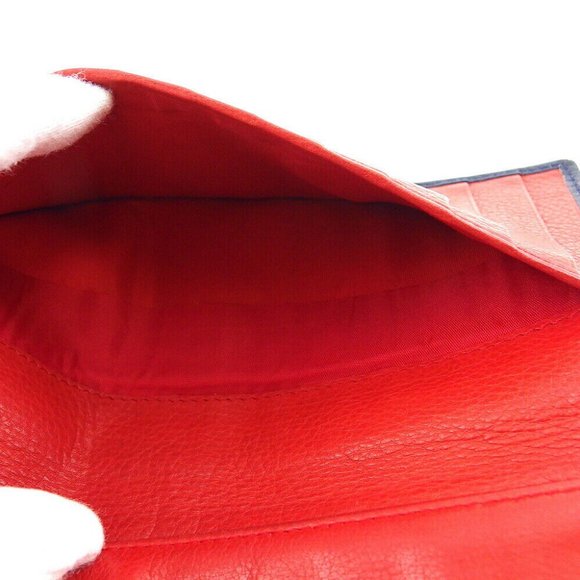 DIOR Long Wallet CD Mark Leather Authentic - Picture 3 of 11